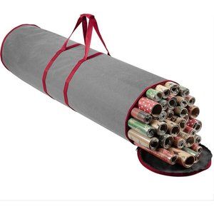 Christmas Wrapping Paper Storage Bag